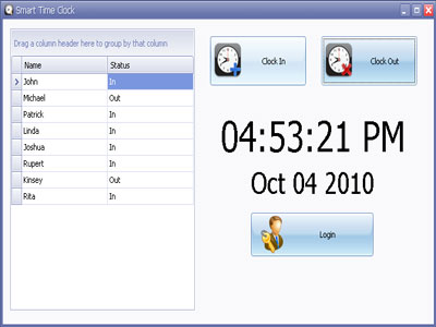time clock apps free with admin